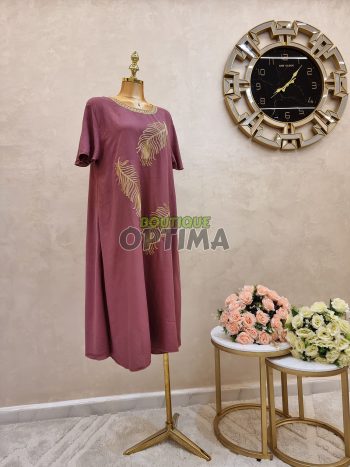 فستان الريشة - متوسط الطول