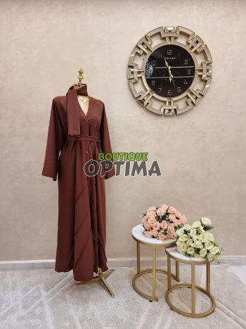 حجاب بأزرار مع خمار